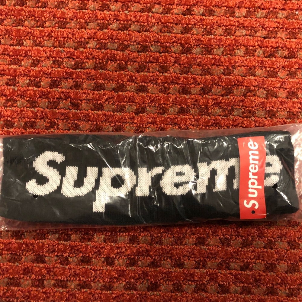Black Supreme Headband